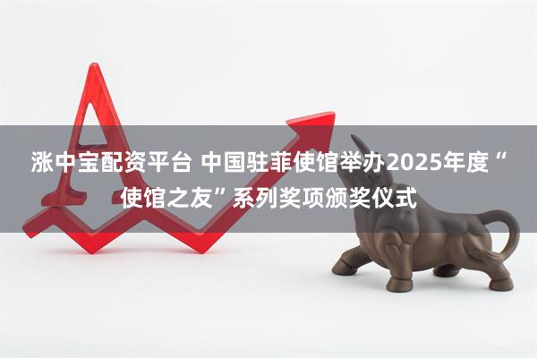 涨中宝配资平台 中国驻菲使馆举办2025年度“使馆之友”系列奖项颁奖仪式